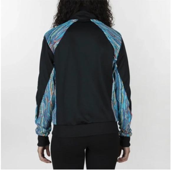 Puma x Coogi Women's Black Track Jacket Knit Sleeves Size XL - Picture 15 of 15